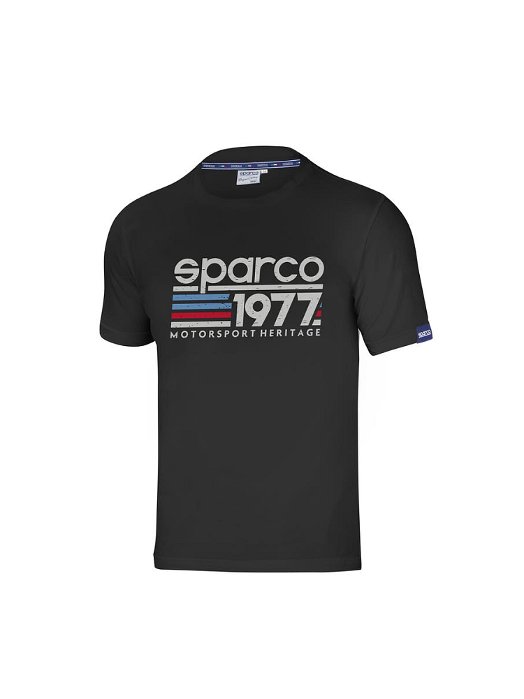 Sparco tričko 1977 černé, vel. XL