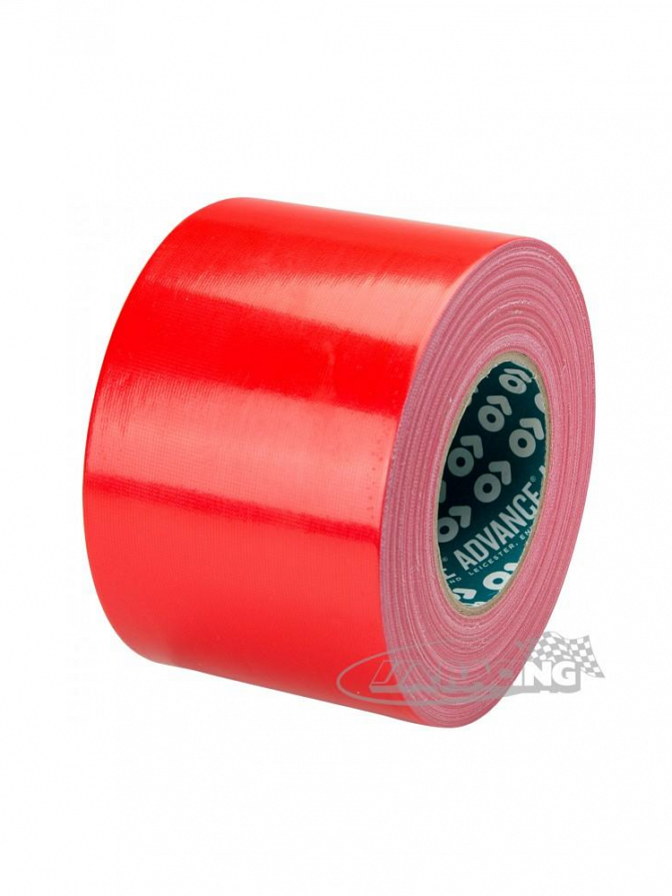 Textilní lepicí páska 10 cm/50 m (červená)