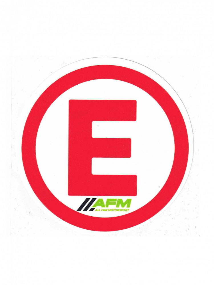 Označení "E" hasicího přístroje/ systému