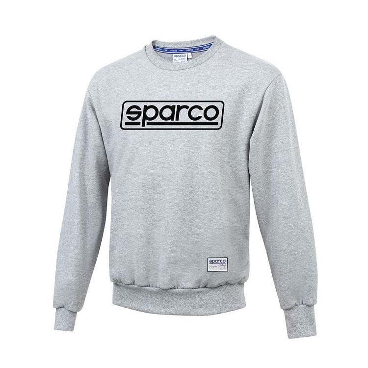 Sparco mikina CREWNECK šedá