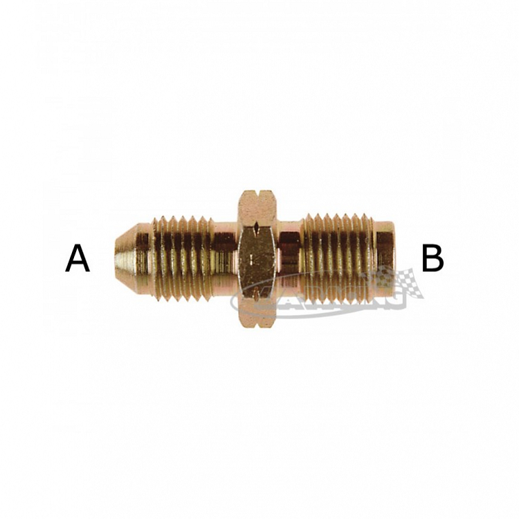 D-03 Aeroquipe adaptér propojovací D-03 (3/8) / 3/8 UNF rovný