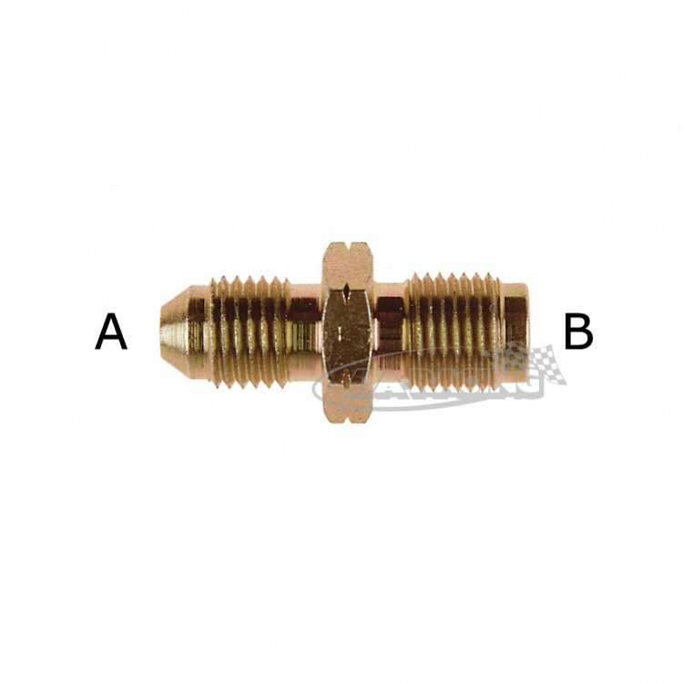 D-03 Aeroquipe adaptér propojovací D-03 (3/8) / M10 x 1 konvex